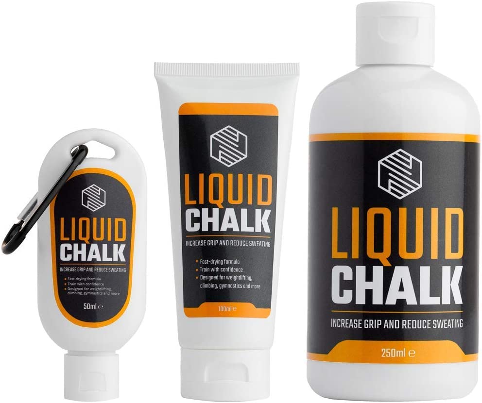 different bottles of liquid chalk
